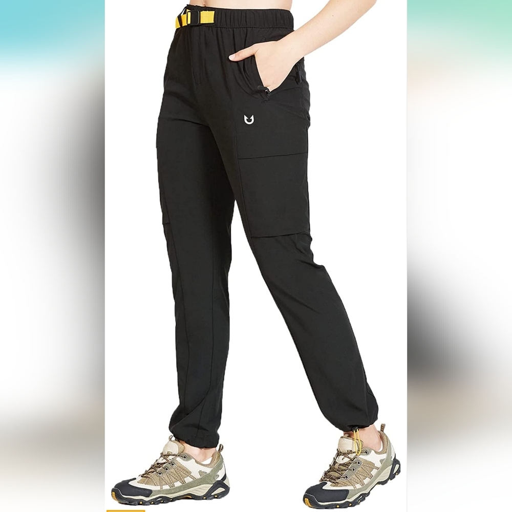 NORTHYARD Women's Water Resistant Hiking Pants UPF 50 Quick Dry Lightweight